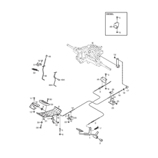 Foot Controls spare parts