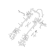 Chassis/Handle, Upper part spare parts