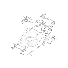 Deck and height adjusting spare parts