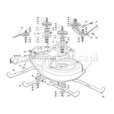 CUTTER DECK spare parts