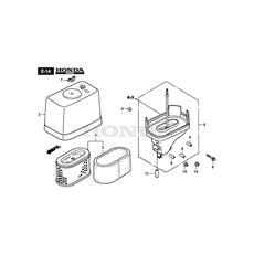 AIR CLEANER spare parts