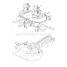 CUTTER DECK spare parts