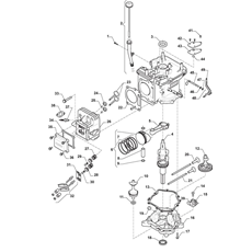 ENGINE - PISTON, CRANKSHAFT spare parts