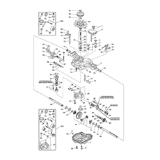 Kanzaki Transaxle K46F (S/N 0110385-9999999) spare parts