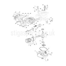 Engine-Piston, Crankshaft spare parts