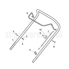 Handle, Upper Part spare parts