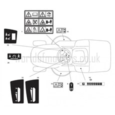 DECALS spare parts