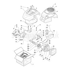 Engine-Carburettor, Tank spare parts