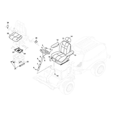 Seat & Steering wheel spare parts