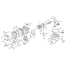 ENGINE - PISTON, CRANKSHAFT spare parts