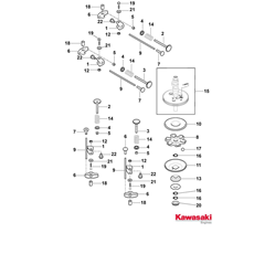 Camshaft spare parts