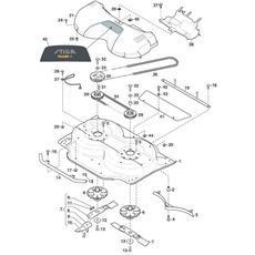 Transmission and Blades spare parts