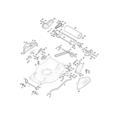 Deck and height adjusting spare parts