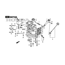 CRANKCASE spare parts