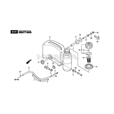 Fuel Tank spare parts