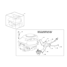 ENGINE, FUEL PUMP spare parts