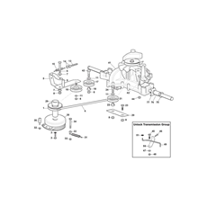 TUFF TORQ TRANSMISSION WITH ELECTROMAGNETIC CLUTCH spare parts