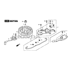 Flywheel spare parts