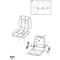 Seat 2 spare parts