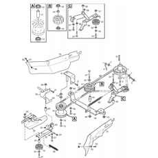 Power take-off spare parts