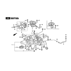 OIL PAN spare parts