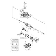 Transmission (2) spare parts