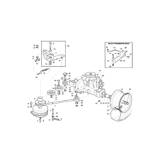 TRANSMISSION WITH ELECTROMAGNETIC CLUTCH spare parts