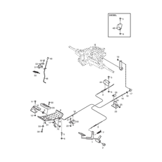 Foot Controls spare parts