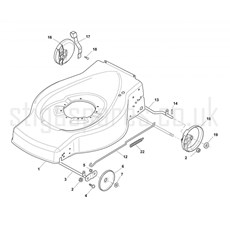 Deck And Height Adjusting spare parts