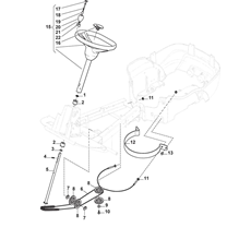 Steering spare parts