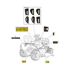 SAFETY LABELS spare parts