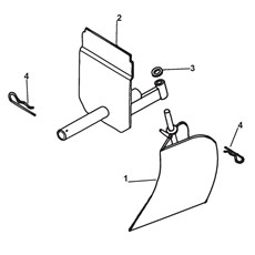 Ridging plough spare parts