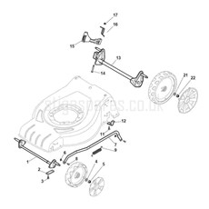 SUSPENSION spare parts