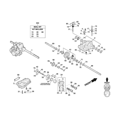 Transmission - KTM10G spare parts