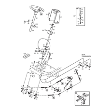 Steering spare parts