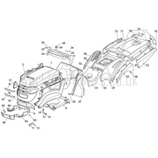 BODYWORK BONNET spare parts