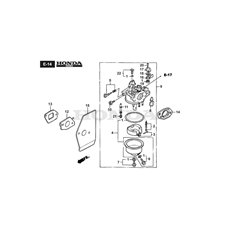 Carburettor spare parts