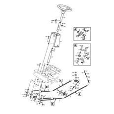 Steering spare parts