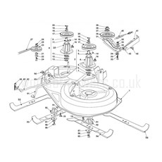 CUTTER DECK spare parts