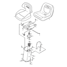 Seat spare parts