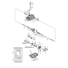 Transmission (1) spare parts