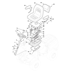 Seat & Steering wheel spare parts