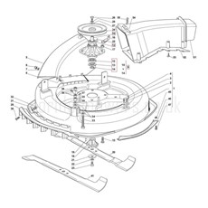 CUTTER DECK spare parts