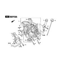 CRANKCASE spare parts