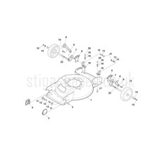 Deck And Height Adjusting spare parts