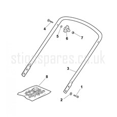 Handle, Lower Part spare parts