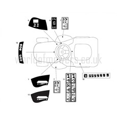 DECALS spare parts