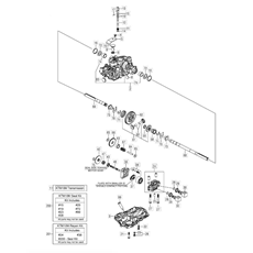 Transmission 3 spare parts