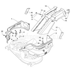 DECK COVERS spare parts