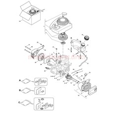 ENGINE-RSC100 RECOIL-FUEL TANK spare parts